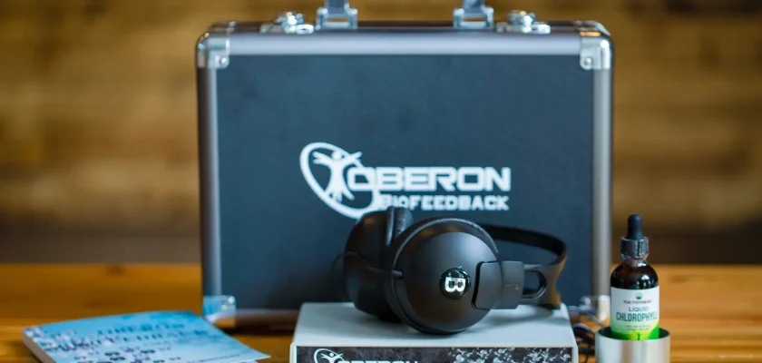 Biofeedback device "Oberon" with headphones